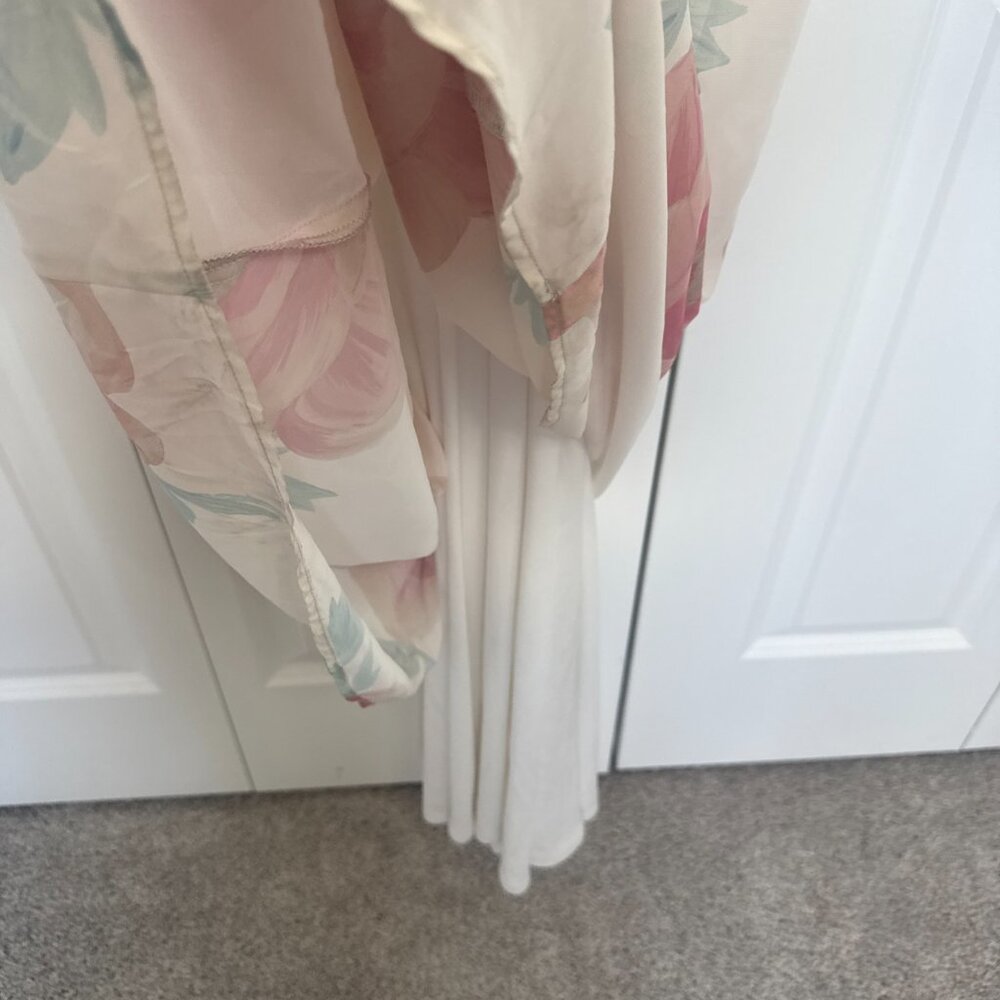 Show Me Your Mumu Caitlin Ruffle Maxi Dress Flowy Boho Fairy Bridesmaid Bridal S - Picture 11 of 15